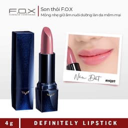 [TAIWAN COSMETICS] Son Thỏi F.O.X Definitely Lipstick 4g