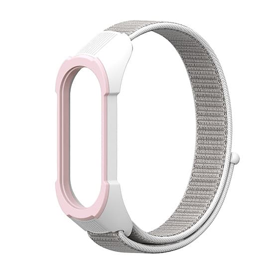 Dây thay thế Nylon mặt cao su cho Xiaomi Miband 5 Mijobs - Hàng Nhập Khẩu