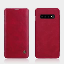 Bao da cho Samsung Galaxy S10, S10 plus, S10e- chính hãng nillkin Qin