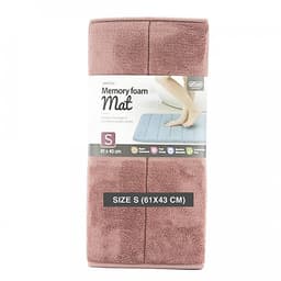 Thảm Chùi Chân Lock & Lock Memory Foam Viền Kiểu Stripe (S) MAT510