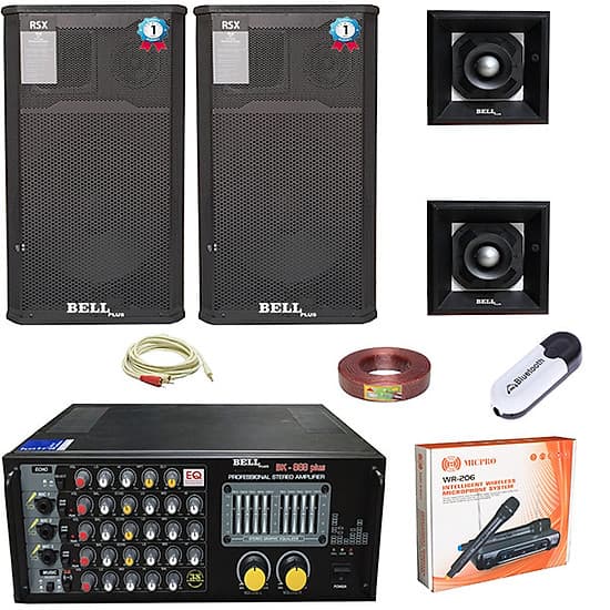 Dàn karaoke 4 tấc gia đình BK - 88S BellPlus (hàng chính hãng) 
