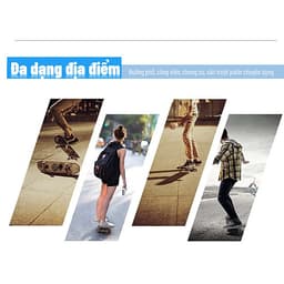 Ván Trượt 80 cm - Ván Trượt Có Nhám Chống Trượt, Ván Trượt Gỗ Chống Nước Cực Tốt Chịu Lực Tốt, Ván trượt người lớn, ván trượt thế thao, ván trượt skate board, thể thao ngoài trời