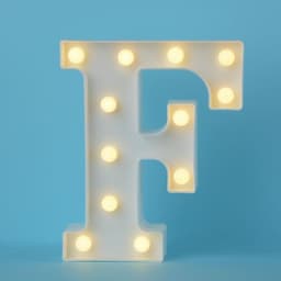 Đèn LED Chữ Cái Loại Lớn 22cm Trang Trí Tiệc Cưới, Sinh Nhật - 26 Chữ Cái