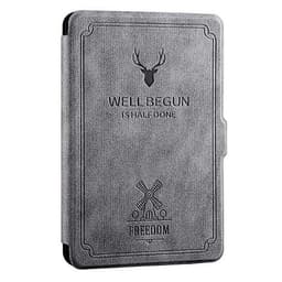 Combo Máy Đọc Sách Kindle Paperwhite Gen 10 (8GB - Màu Đen) và Bao da WELL BEGUN - Hàng nhập khẩu