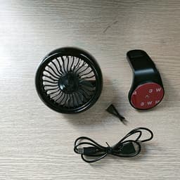 Quạt USB mini thiết kế sang trọng, hiện đại lắp trên xe ô tô - SBD05