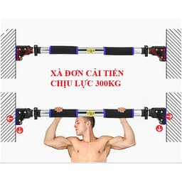 Combo Xà Đơn Treo Tường 2021 Chốt Chống Xoay Chịu Lực 300kg + Găng Tay Tập Xà