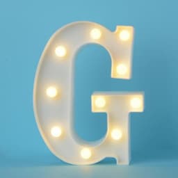 Đèn LED Chữ Cái Loại Lớn 22cm Trang Trí Tiệc Cưới, Sinh Nhật - 26 Chữ Cái