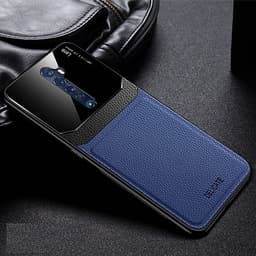 Ốp lưng da kính cao cấp hiệu Delicate dành cho OPPO Reno 2F - Hàng nhập khẩu
