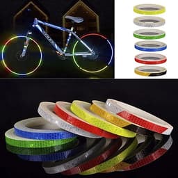 Băng Cuộn Dán Dính Đề Can (Decal) Phản Quang Dán Trang Trí Viền Thân Xe Đạp, Xe Máy, Ô tô An Toàn Ban Đêm Nổi Bật (1 cuộn 8 mét) Mai Lee