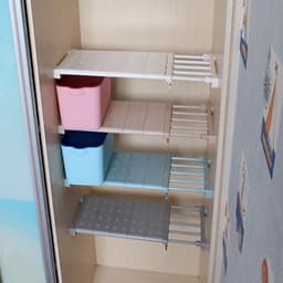 Kệ đa năng chia ngăn tủ,quần áo.giày dép tiện lợi không cần bắt vít