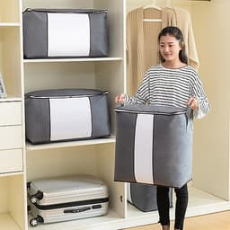 Túi Lưu Trữ Chăn Mền, Túi Đựng Quần Áo Phong Cách Nhật
