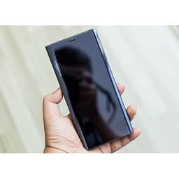 Bao da tráng gương cho Samsung Galaxy Note 8 nắp gập 2 mặt 