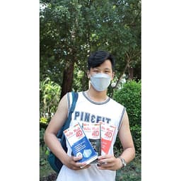 KHẨU TRANG 4D HELLO MASK VẢI KHÔNG DỆT SMS KHÁNG KHUẨN (10 cái)