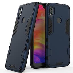 Ốp lưng cho Xiaomi Redmi Note 7 - iRON - MAN - Nhựa PC cứng viền dẻo chống sốc VER 2