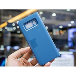 Bao da tráng gương cho Samsung Galaxy Note 8 nắp gập 2 mặt 
