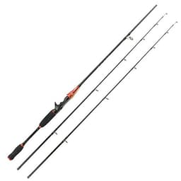 Cần câu cá lure 2m4  - Kèm máy ngang kim loại cao cấp - Tặng kèm 1 ngọn cần + 1 hộp cước BCL04 " Máy giao màu ngẫu nhiên - Cam - Xanh " 