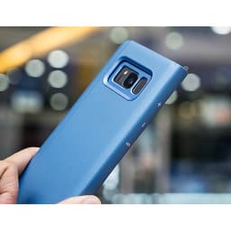 Bao da tráng gương cho Samsung Galaxy Note 8 nắp gập 2 mặt 