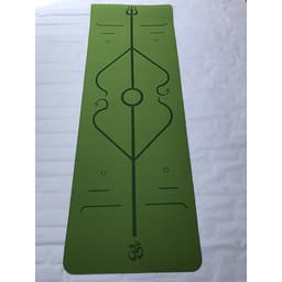 Thảm yoga định tuyến 8mm TPE(kèm túi đựng+dây buộc thảm )-Hoa văn ngẫu nhiên