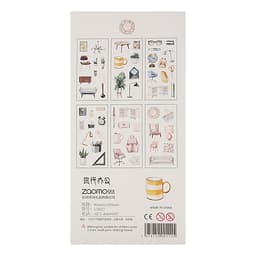 Bộ 6 Tấm Sticker Dán Trang Trí