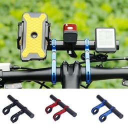 Thanh Mở Rộng Gắn Ghi Đông Xe Đạp Thể Thao Địa Hình Đa Chức Năng Dùng Gắn Cho Phụ Kiện Đồ Chơi Xe Đạp (Loại dài 2 nhánh đỡ chắc chắn) Mai Lee