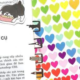 Bộ Đánh Dấu Sách BookMark Kim Loại