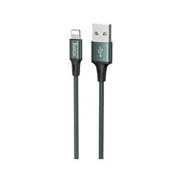 CÁP SẠC NHANH DÂY DÙ LIGHTNING 3.0A HOCO DU10 MAX DÀI 2M ( 2 MÀU) - HÀNG CHÍNH HÃNG