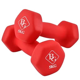 Bộ 2 tạ tay cao cấp tập Gym BG 5kg (hàng nhập khẩu)