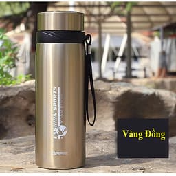 Bình Giữ Nhiệt Inox 1100ml Giữ Nhiệt Trên 12H Có Dây Treo