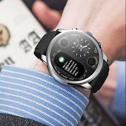JY LEMFO T3Pro Smart Watch Heart Rate Sleep Monitor Dual Time Zone Smart Watch