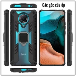 Ốp lưng cho Xiaomi Poco F2 Pro - Redmi K30 Pro - K30 Ultra iRON - MAN IRING TRONG SUỐT Nhựa PC cứng viền dẻo chống sốc