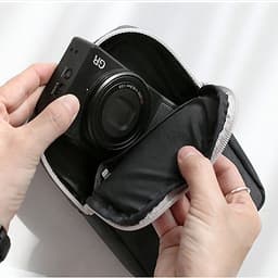 Túi Đựng Phụ Kiện, Điện Thoại, Máy Ảnh, Sạc Pin, Tai Nghe Phong Cách Hàn Quốc - Hàng Nhập Khẩu