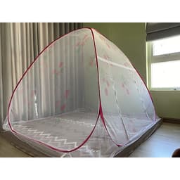 (Mùng Chụp) Màn Chụp Tự Bung Không Đáy Chống Muỗi Cao Cấp Thương Hiệu FUNU - Hàng Chính Hãng (Sản Xuất 100% Tại Việt Nam)