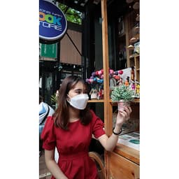 KHẨU TRANG 4D HELLO MASK VẢI KHÔNG DỆT SMS KHÁNG KHUẨN (10 cái)
