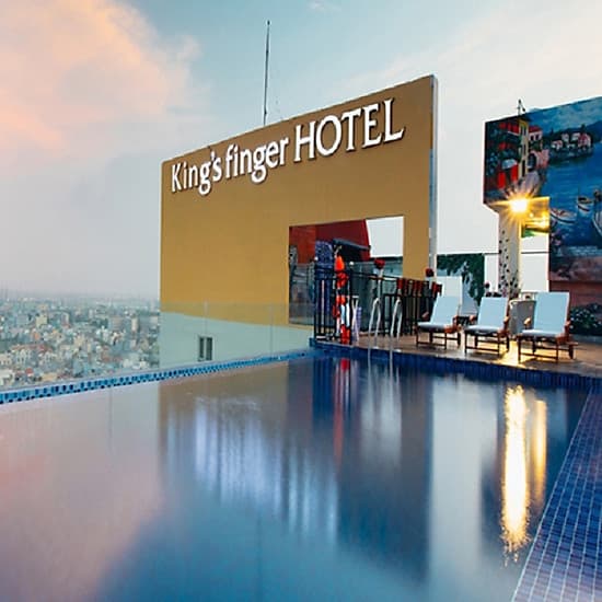 King's Finger Đà Nẵng Hotel City and Ocean View Bao gồm Buffet Sáng , Dịch vụ Hồ bơi tầng cao nhất Tiêu chuẩn