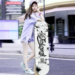 Ván Trượt 80 cm - Ván Trượt Có Nhám Chống Trượt, Ván Trượt Gỗ Chống Nước Cực Tốt Chịu Lực Tốt, Ván trượt người lớn, ván trượt thế thao, ván trượt skate board, thể thao ngoài trời