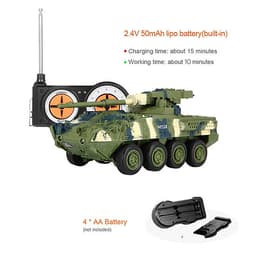 Xe Tăng Đồ Chơi Điều Khiển Từ Xa Có Điều Khiển RC 8021