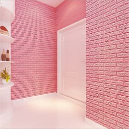 Bộ 10 Miếng Xốp Dán Tường 3D Chịu lực, chống nước, chống ẩm mốc 70x77cm - nhiều màu