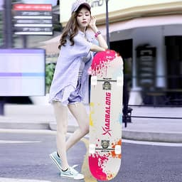Ván Trượt 80 cm - Ván Trượt Có Nhám Chống Trượt, Ván Trượt Gỗ Chống Nước Cực Tốt Chịu Lực Tốt, Ván trượt người lớn, ván trượt thế thao, ván trượt skate board, thể thao ngoài trời