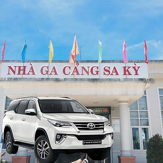 Xe 7 chỗ chặng Đà Nẵng - Sa Kỳ 