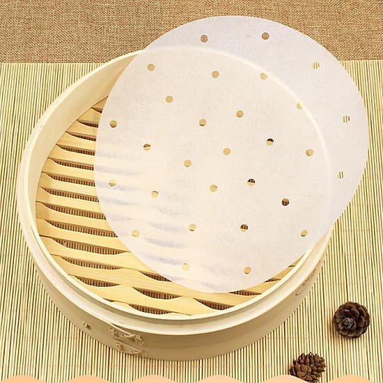 TỜ GIẤY NẾN ĐỤC LỖ DÙNG ĐỂ HẤP, NƯỚNG - size 23 cm ( tặng 1 món quà xinh )