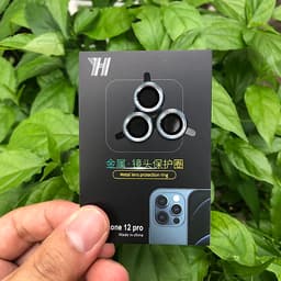 Bộ 3 Vòng Bảo Vệ Camera Dành Cho IPhone 12Pro - Chống Bụi, Hạn chế vân tay & Mờ Camera - Bảo Vệ Toàn Diện Cho Dế Yêu Của Bạn
