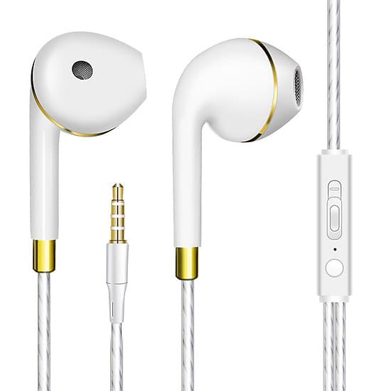 JY Bass Earphone with Microphone Wired for iphone Andriod Phone