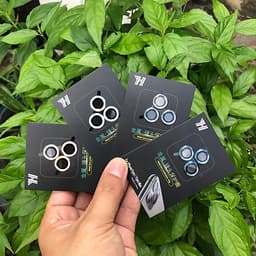 Bộ 3 Vòng Bảo Vệ Camera Dành Cho IPhone 12Pro - Chống Bụi, Hạn chế vân tay & Mờ Camera - Bảo Vệ Toàn Diện Cho Dế Yêu Của Bạn