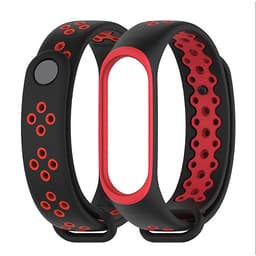 Dây đeo thay thế cho Xiaomi Miband 3 và 4 MB01 phối 2 mầu (Hàng nhập khẩu)