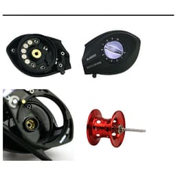 Cần câu cá lure 2m4  - Kèm máy ngang kim loại cao cấp - Tặng kèm 1 ngọn cần + 1 hộp cước BCL04 " Máy giao màu ngẫu nhiên - Cam - Xanh " 