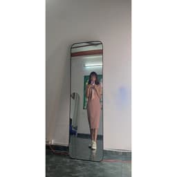 GƯƠNG SOI TOÀN THÂN VIỀN KIM LOẠI BO GÓC