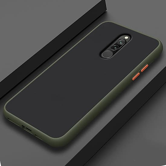 Ốp lưng cho Xiaomi Redmi 8 / 8A trong nhám viền màu
