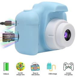 Máy Ảnh Kỹ Thuật Số Chống Sốc Cho Trẻ Em Có Thể Sạc Lại (8MP)