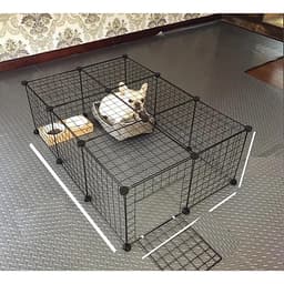 Lưới lắp ghép chuồng quây thú cưng có cửa
