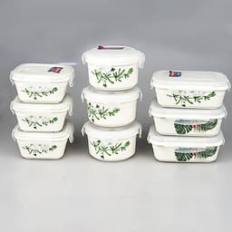 Hộp Đựng Cơm Cà Men Giữ Nhiệt 3 Tầng Happy Cook Chất Liệu Gốm Sứ Chịu Nhiệt 1400 Độ C Tặng Túi Đựng Giữ Nhiệt Cao Cấp -Hàng Chính Hãng